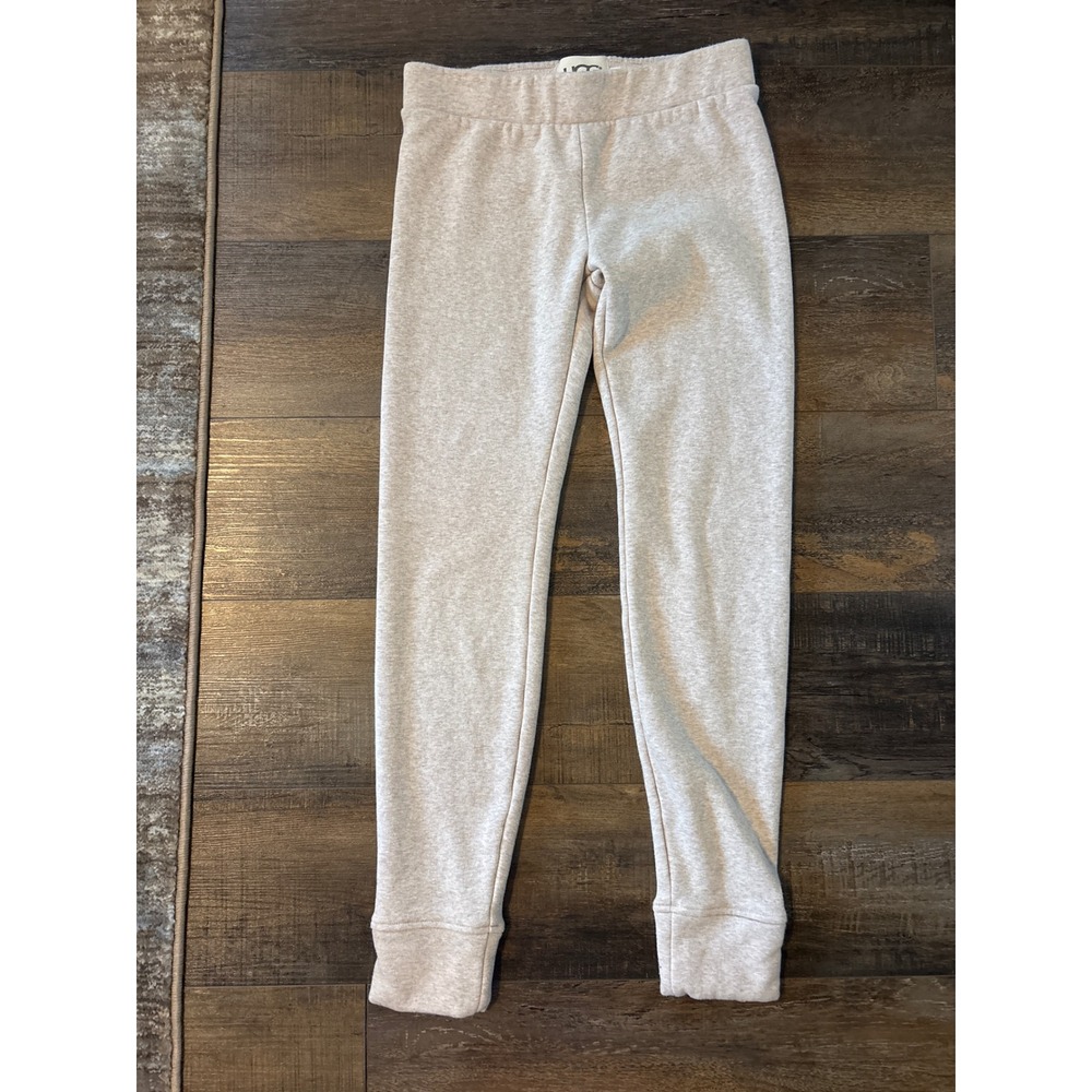 UGG Women Oatmeal Heather Fleece Lined Leggings UA5218W Small Loungewear Joggers